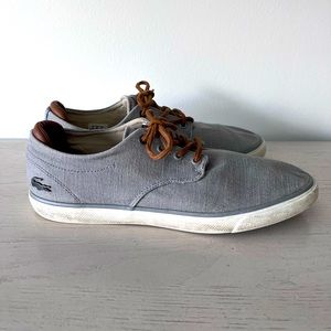 Mens size 9 Lacoste Sneakers